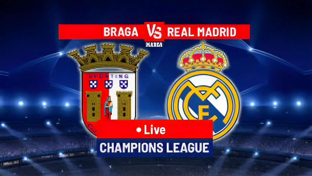 Real Madrid vs. Braga odds