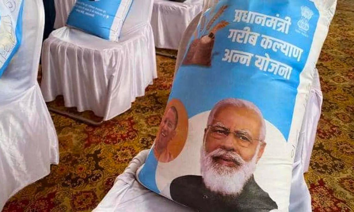 Pre-election 'PM Modi Logos' on PDS Grain Bags to cost crores