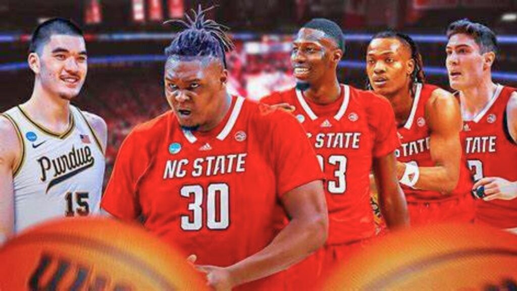 NC State basketball against Purdue